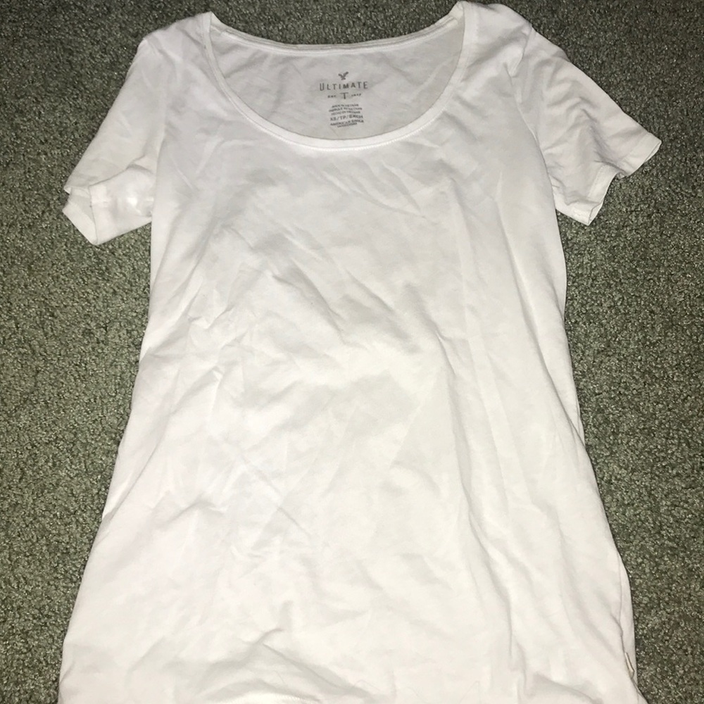 White plain shirt